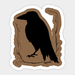 Crow Sticker